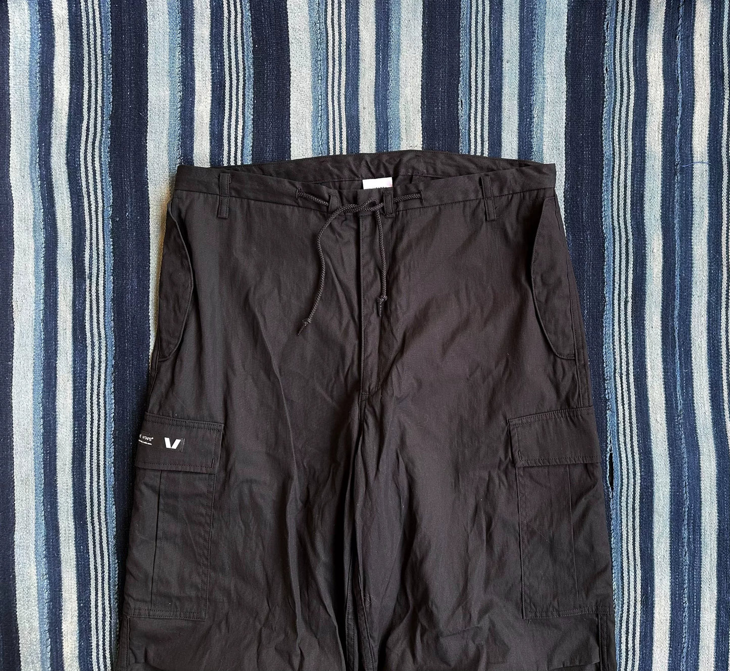 wtaps nyco oxford casual trousers