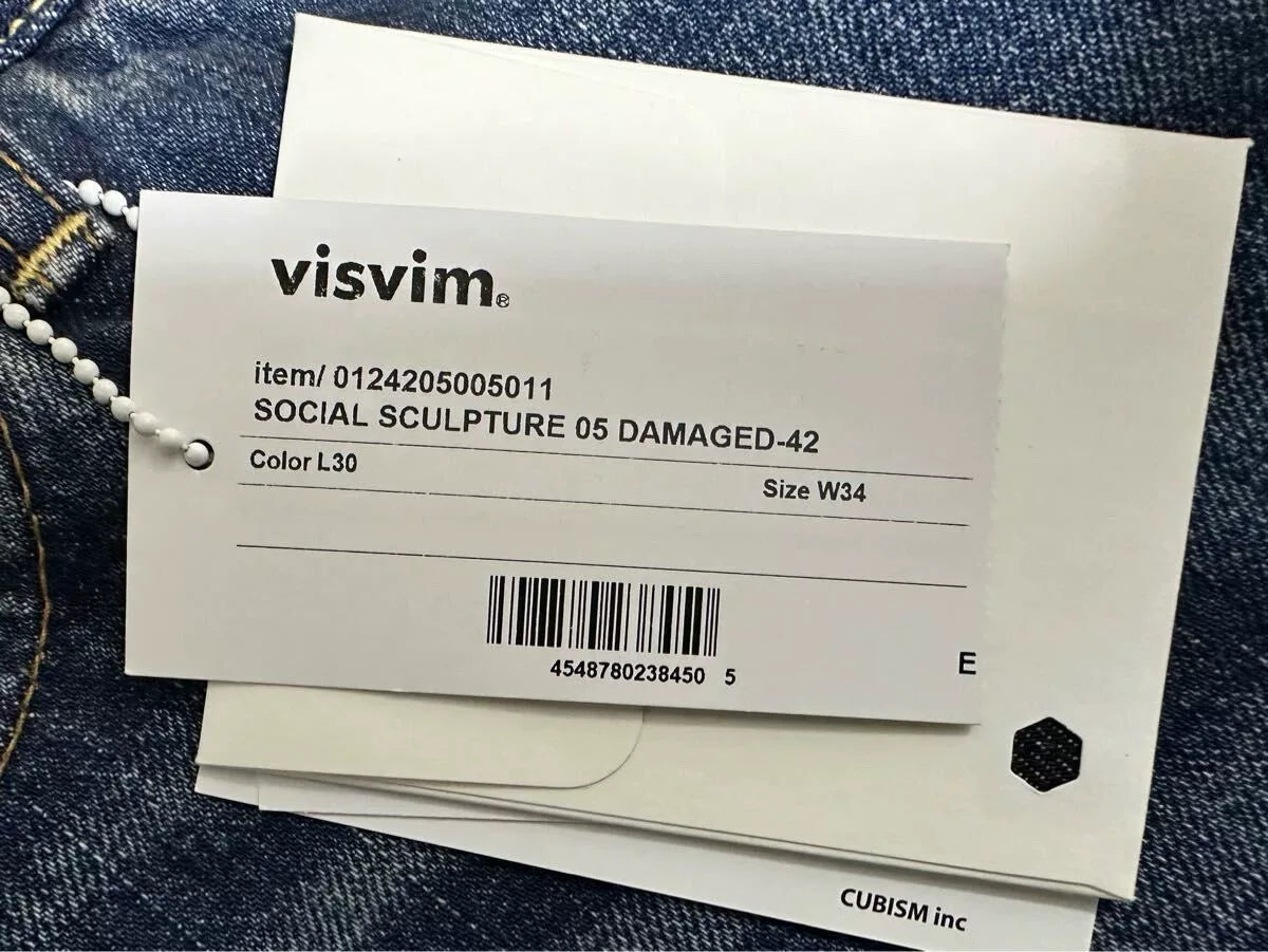visvim SOCIAL SCULPTURE 05 Denim Jeans