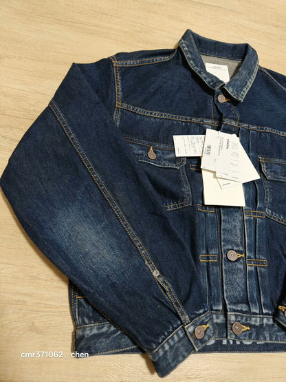 VISVIM 101X JKT DMGD MUD OD