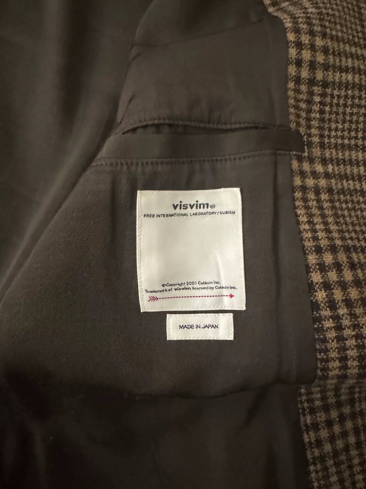VISVIM 21AW FALKLAND BLAZER TWEED