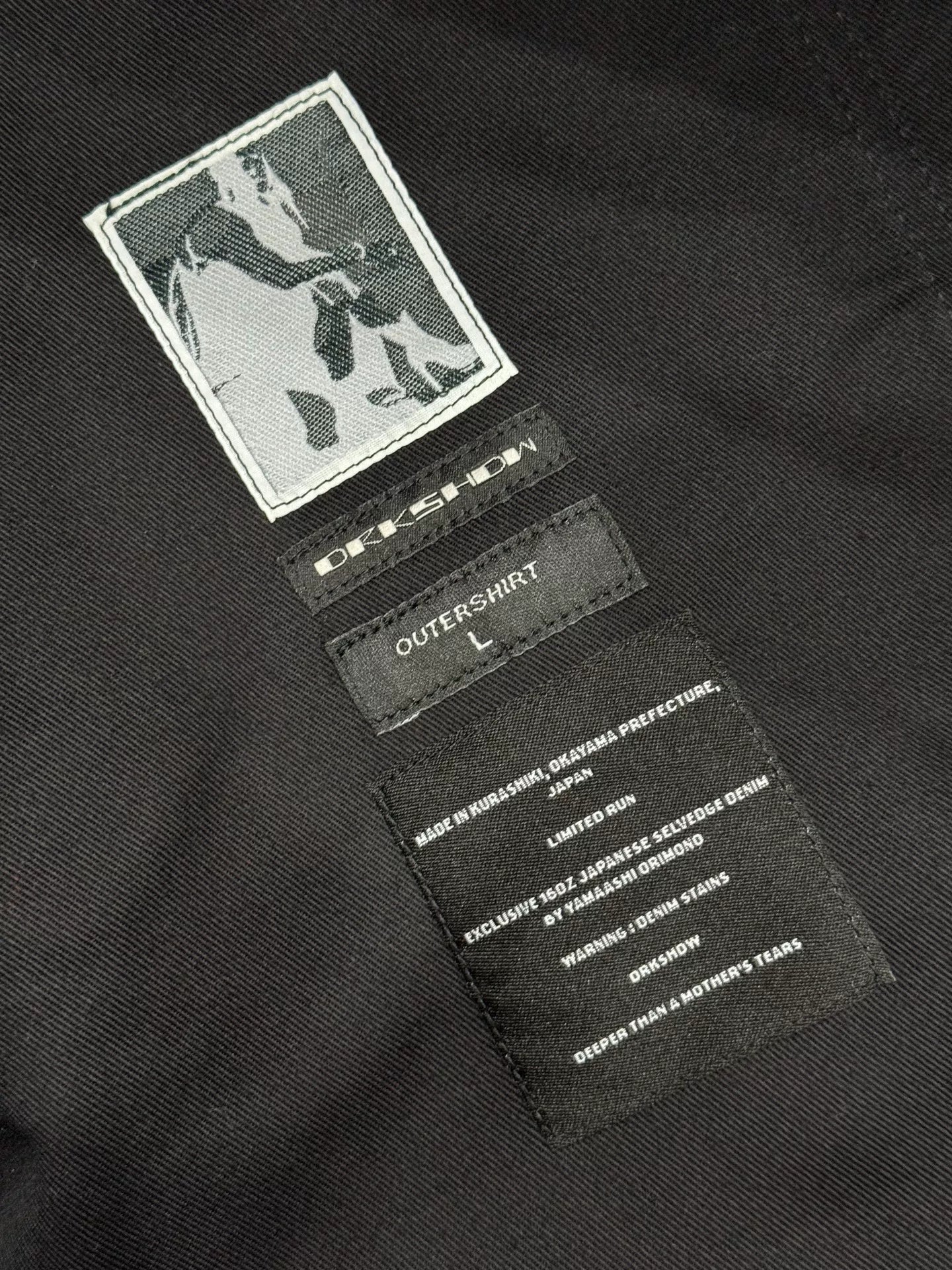 Rick Owens Drkshdw Oversized Denim Jacket