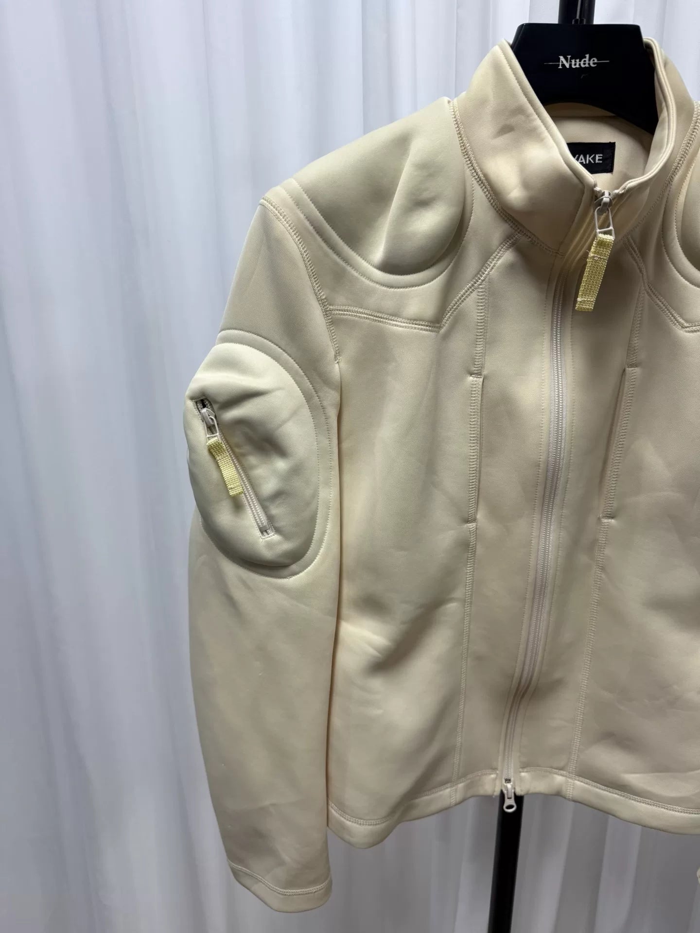 issey miyake muscular structured jacket size 3