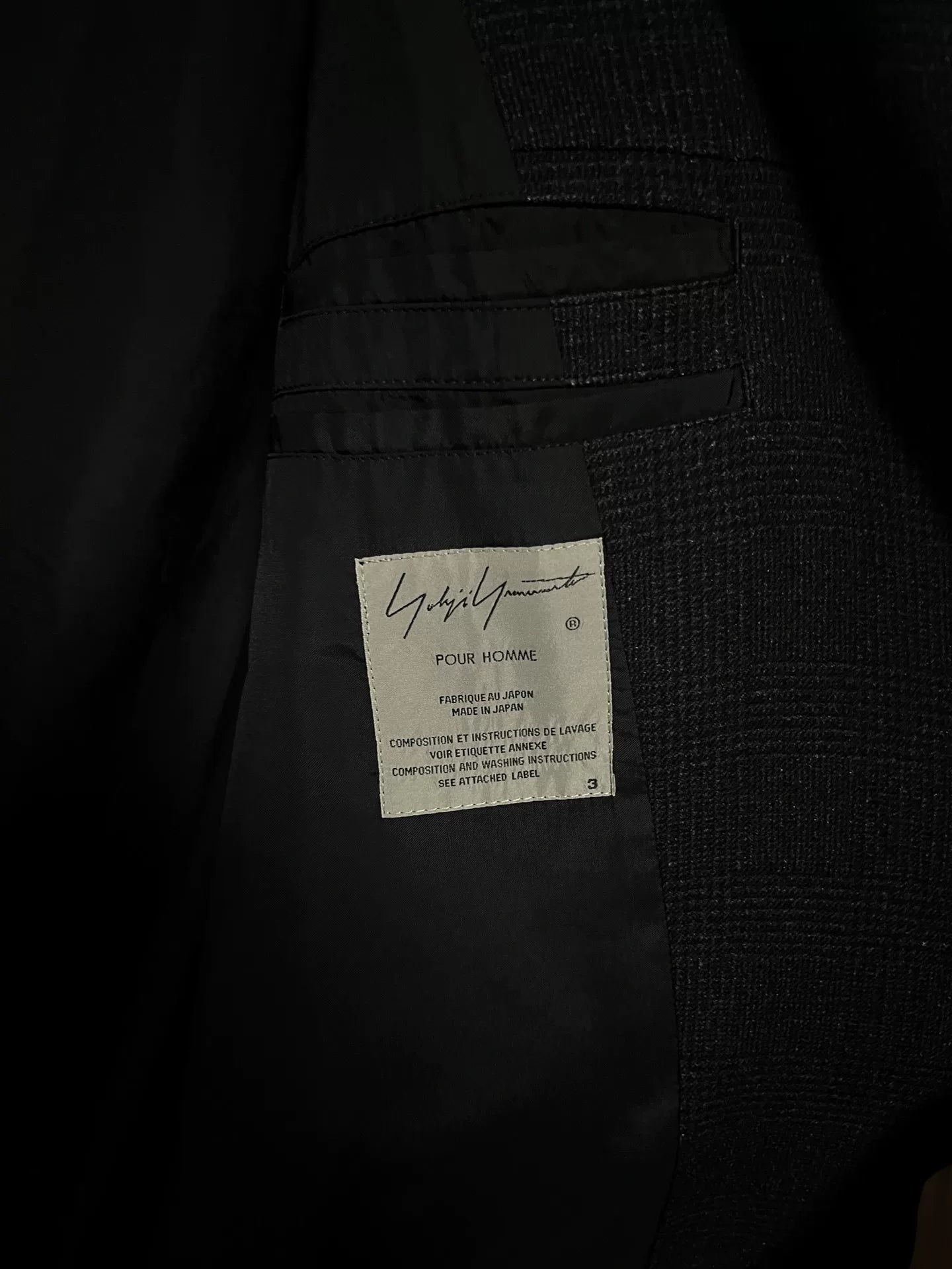 Yohji Yamamoto Military Style Coat