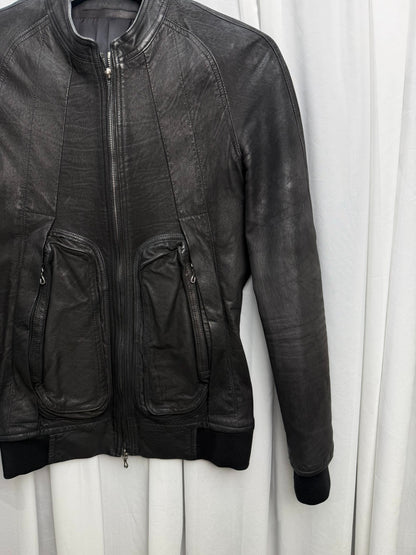 Julius 7 3D Pocket Leather Jacket