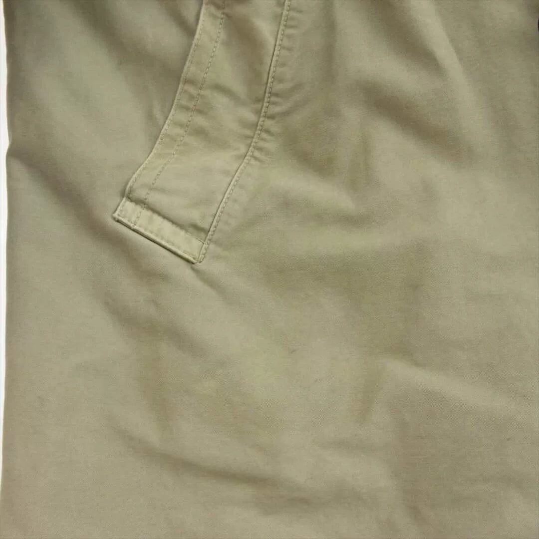 visvim HERGE COAT DMGD CHINO LT GREEN