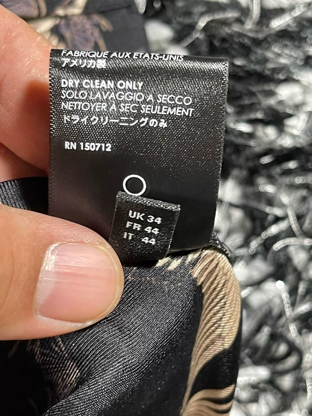 amiri carne short sleeve silk shirt