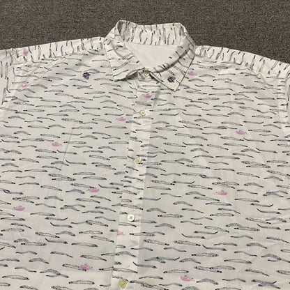 BEAMS SSZ Fish Print Shirt