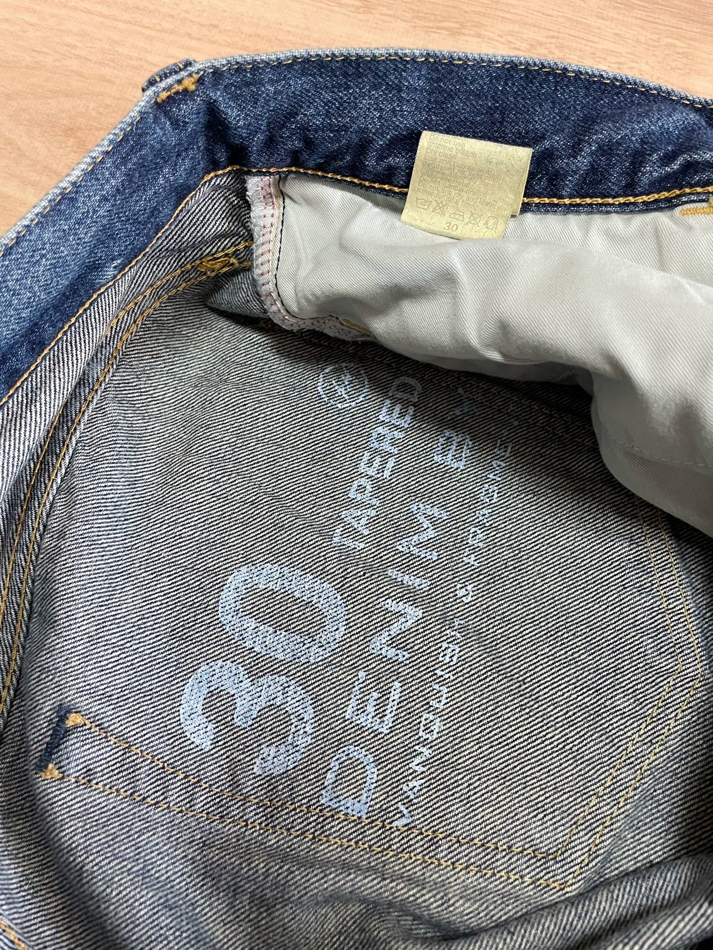 denim by vanquish paint splatter jeans