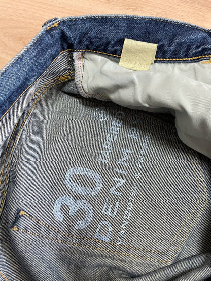 denim by vanquish paint splatter jeans