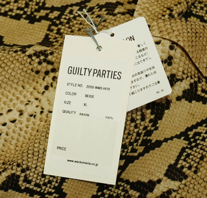 WACKO MARIA Python Hawaiian Shirt