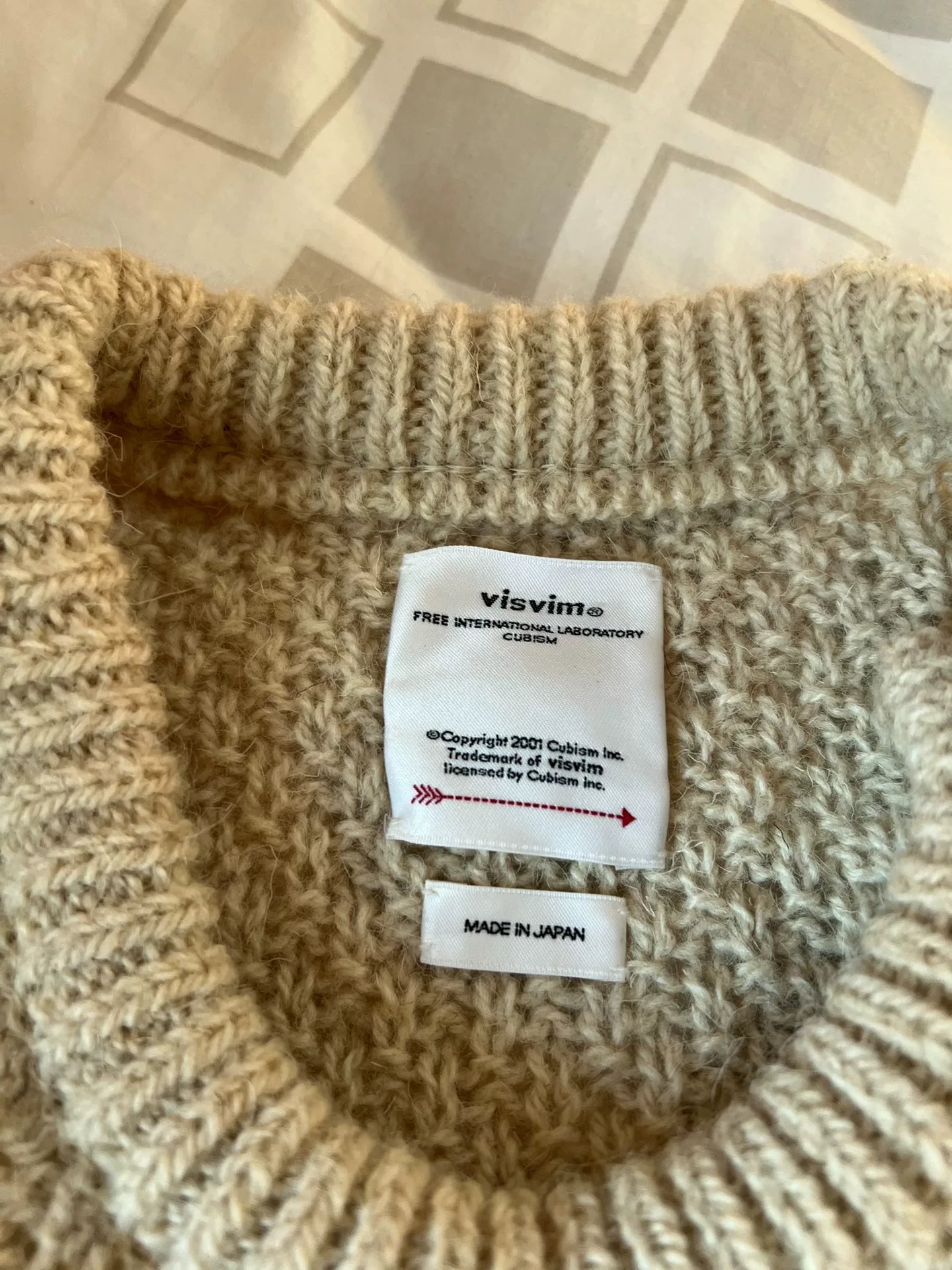 VISVIM 20AW BOLLARD CREW KNIT