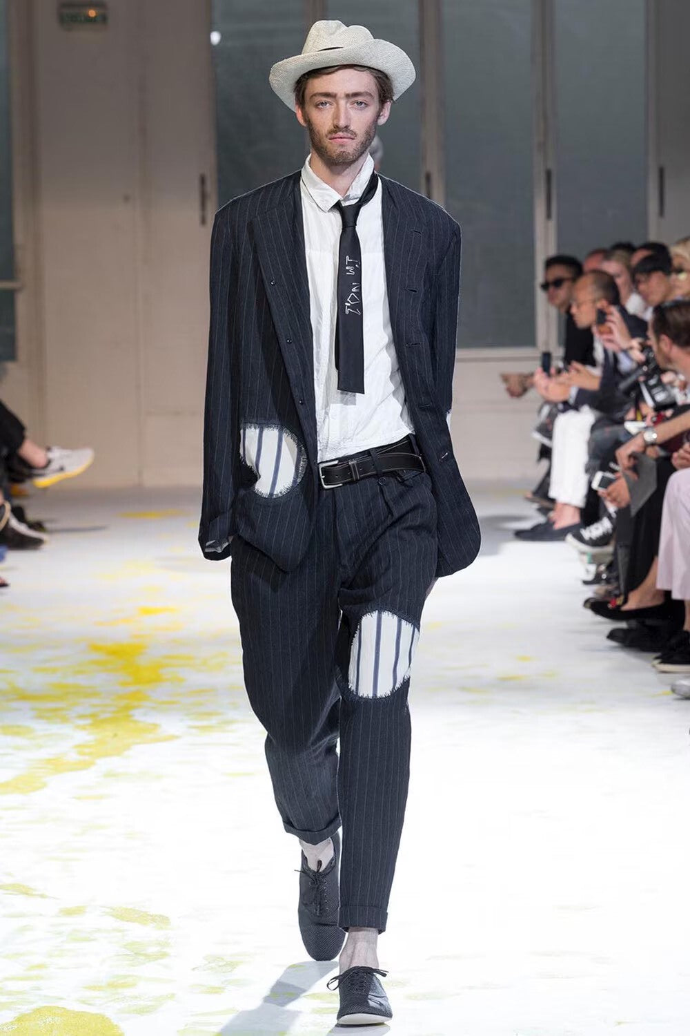 Yohji Yamamoto White Shirt with Unique Design