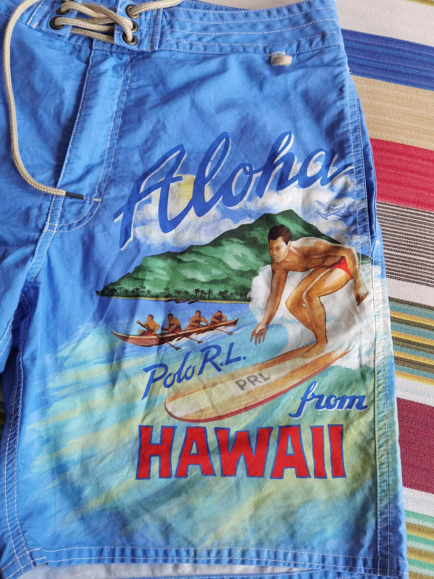 RRL Nautical Series Surf Shorts