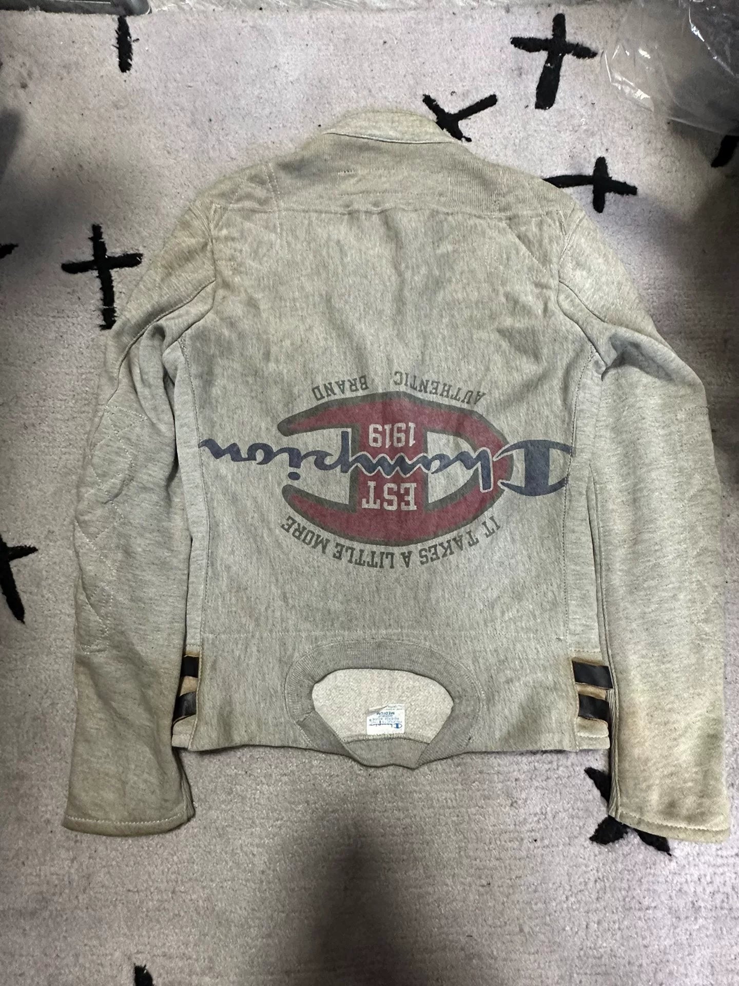 junya watanabe champion biker jacket