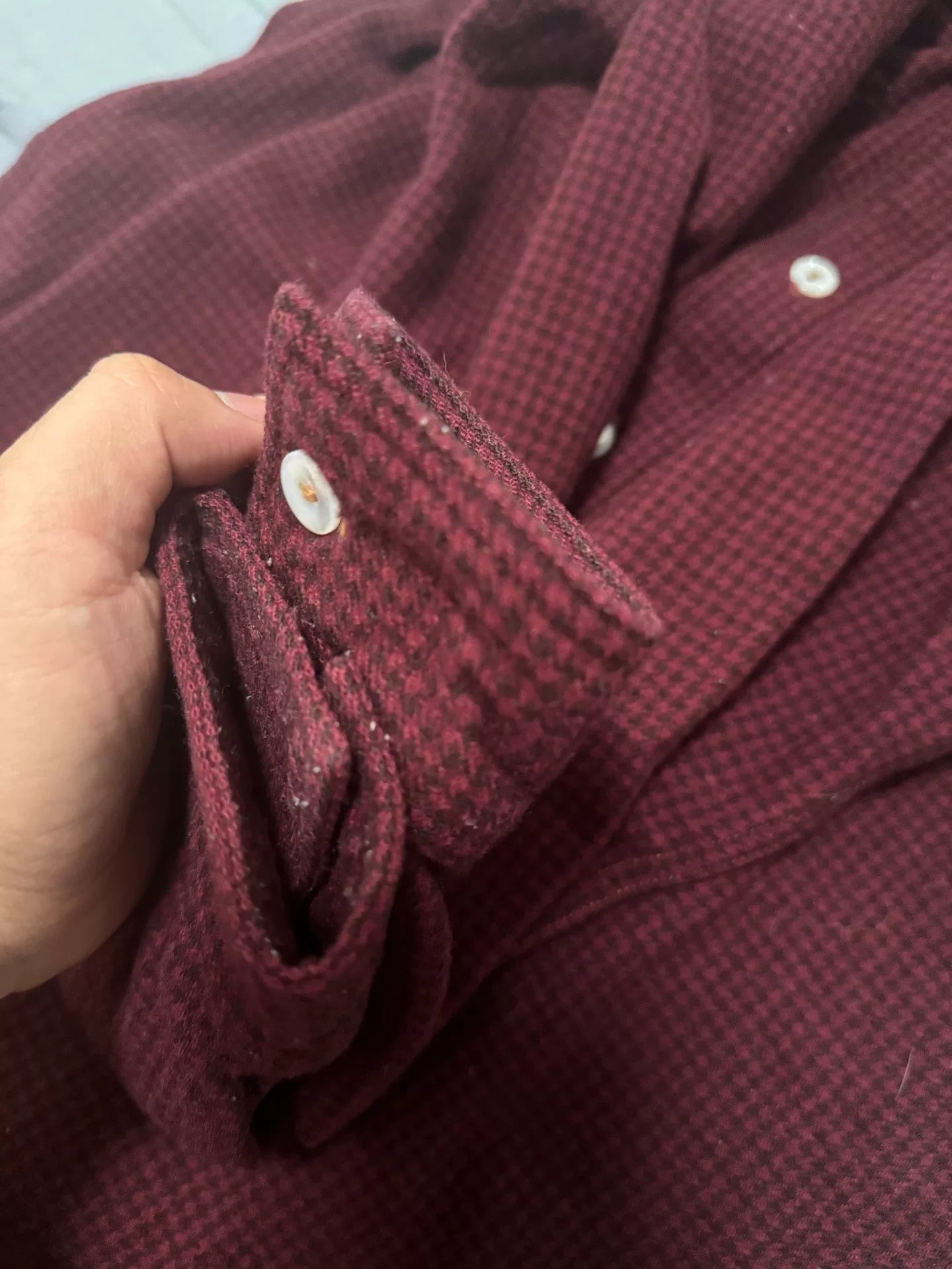 Heavyweight Red Wool Hunting Shirt