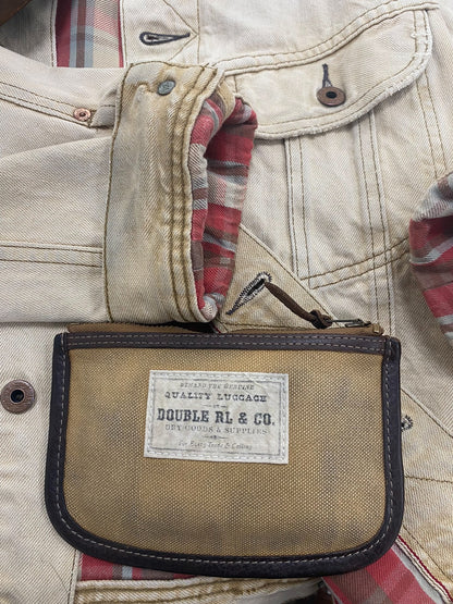 RRL Vintage Military Canvas Wallet