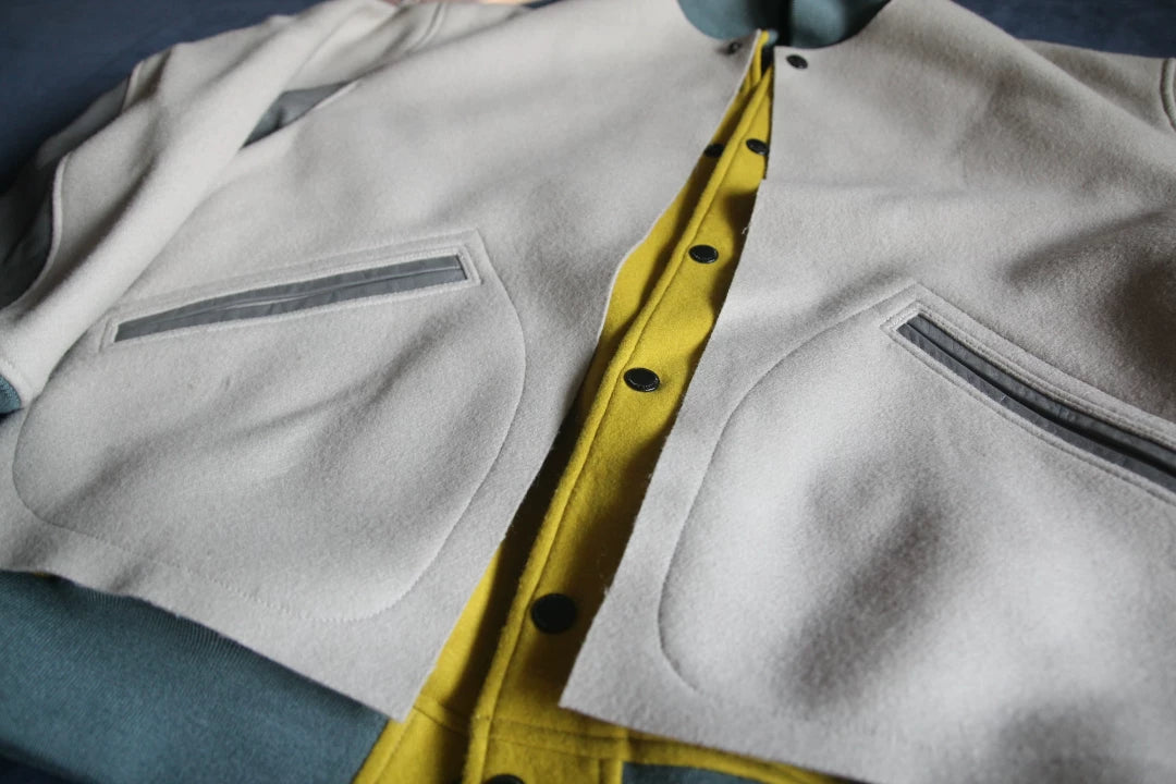 N.Hoolywood Wool Deconstructed Jacket