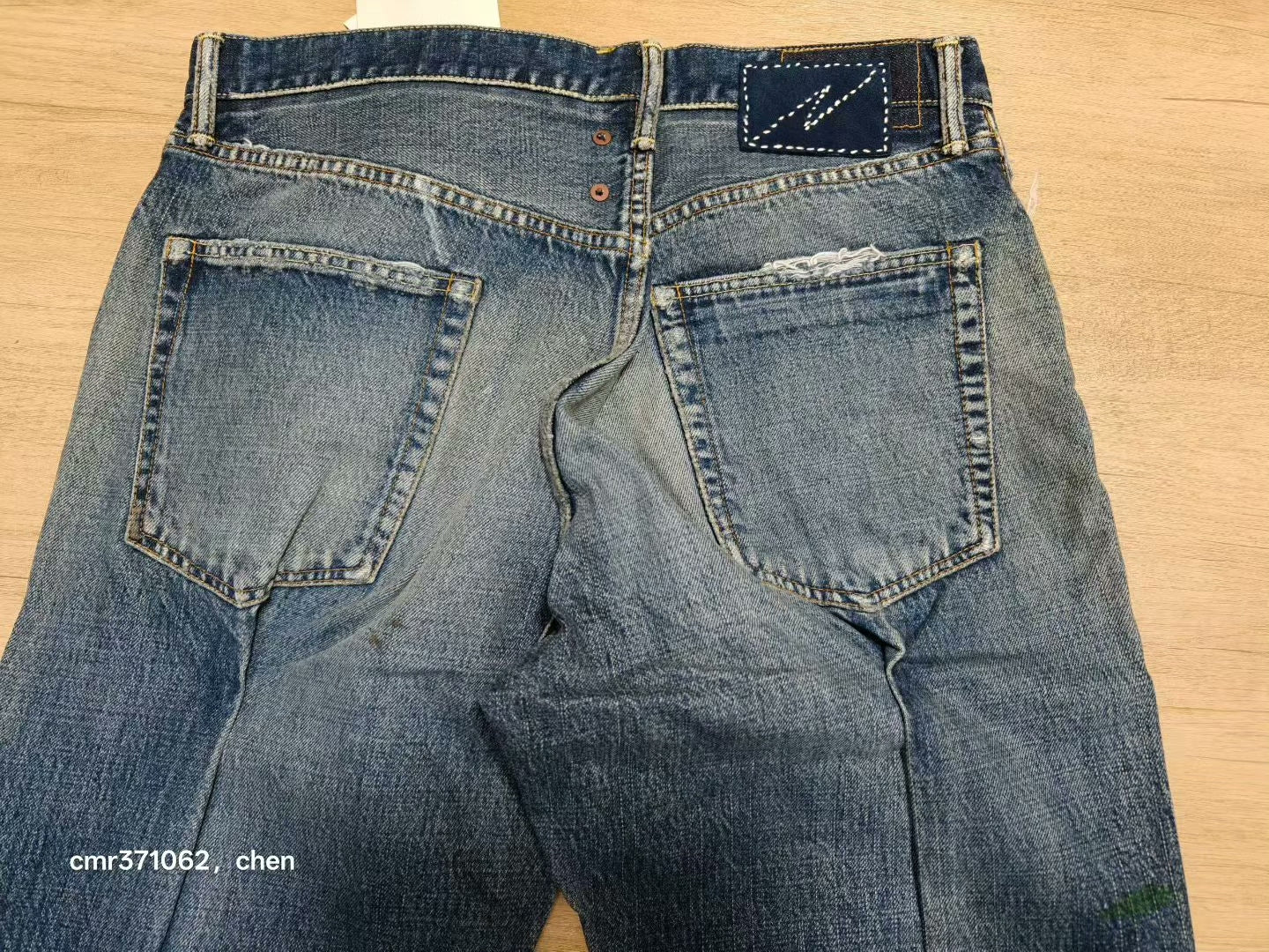 visvim 21 ICT Journeyman Pants Tacked Crash