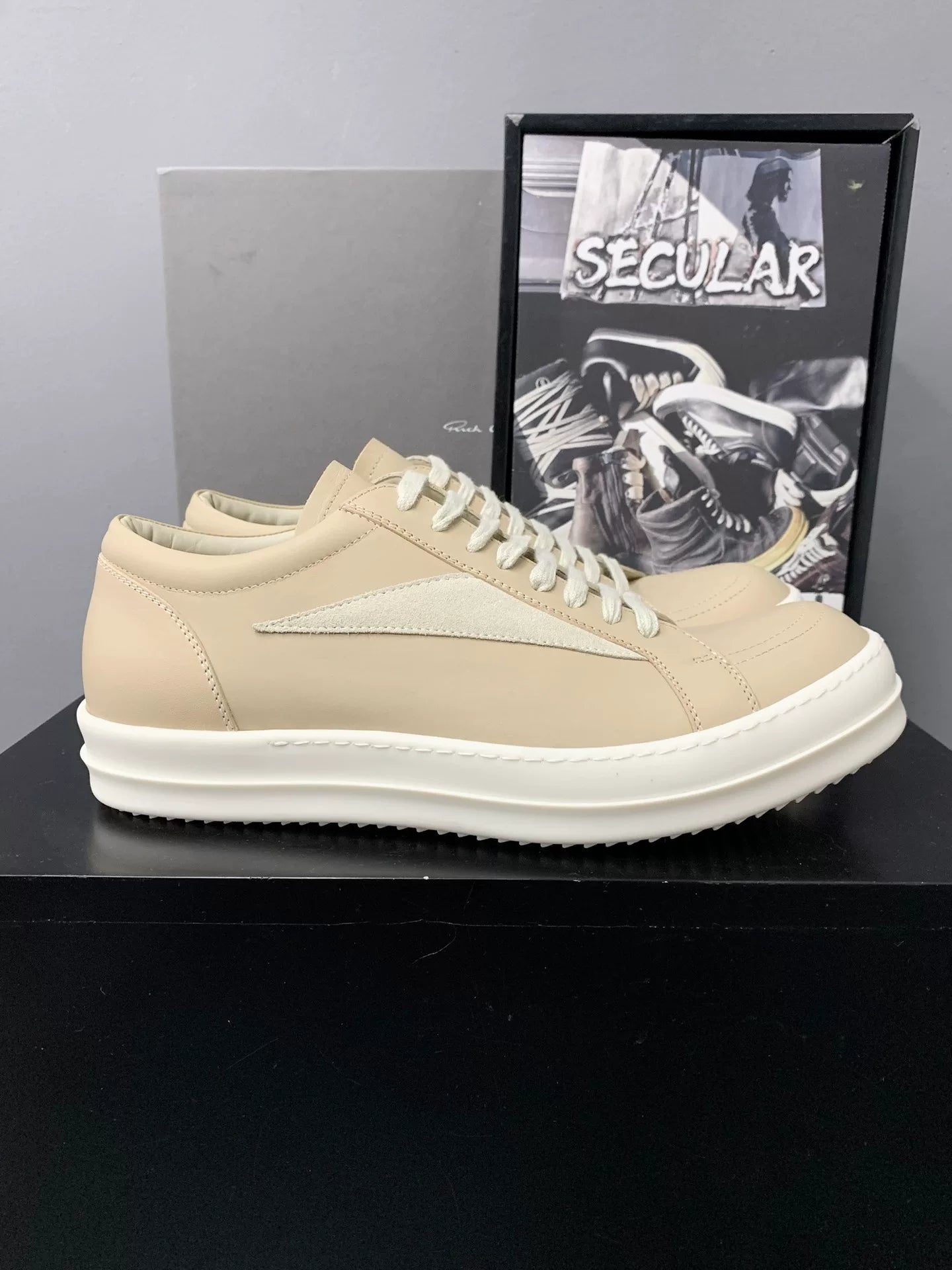 Rick Owens 25SS Vans-style Sneakers