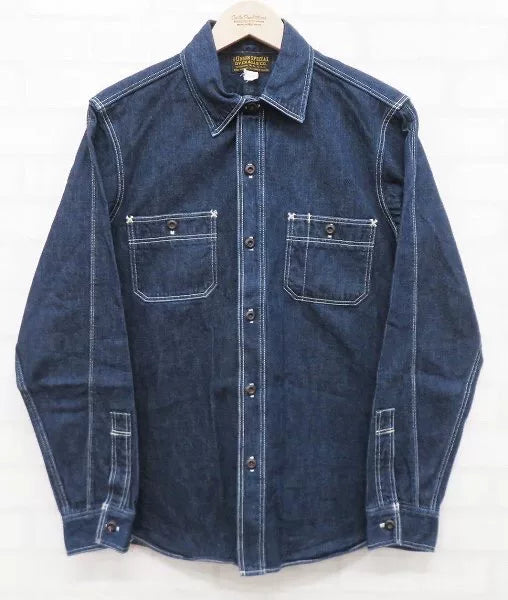 Freewheelers Indigo Denim Shirt