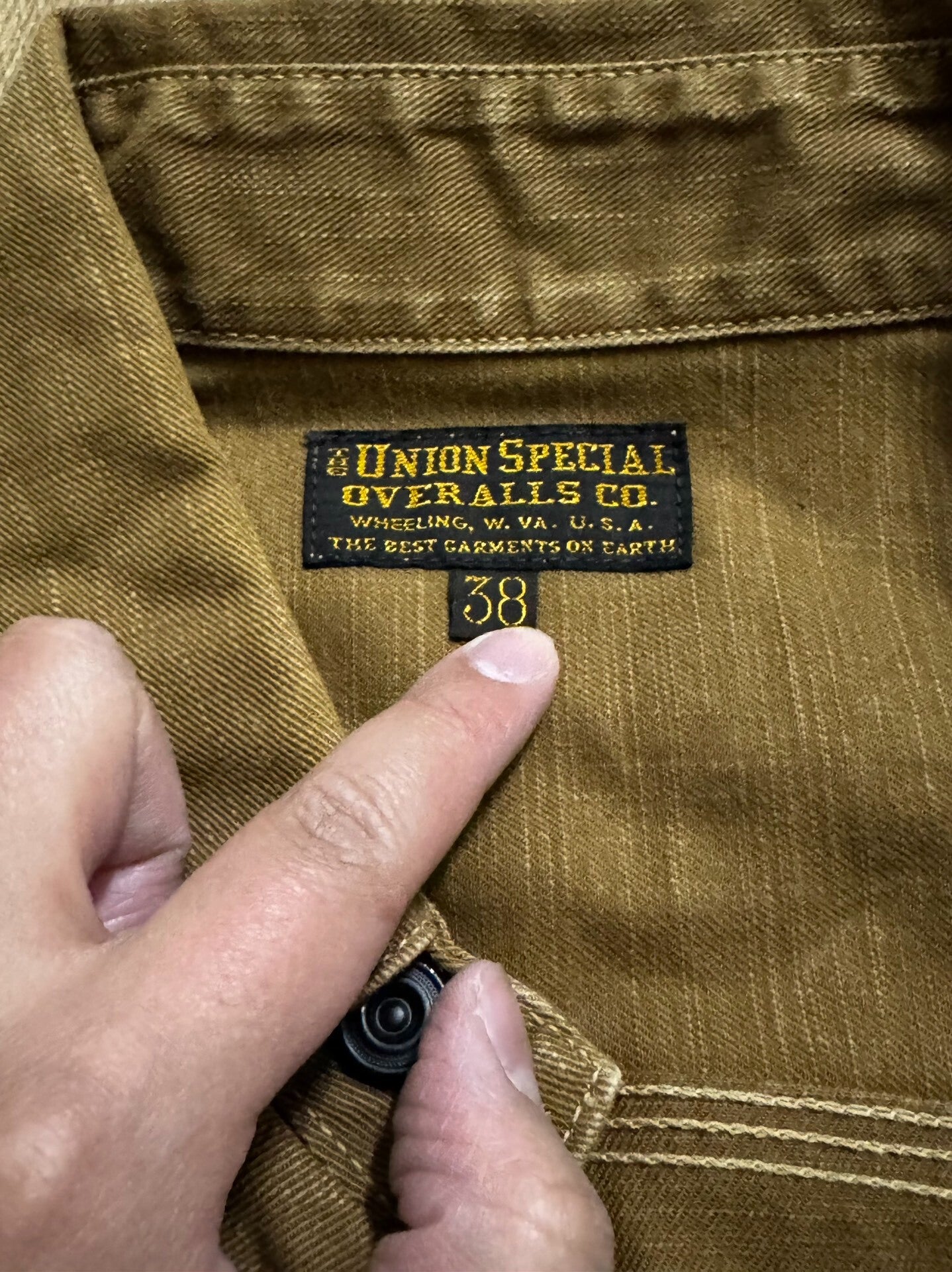 Freewheelers Ironhead Jacket Size 38