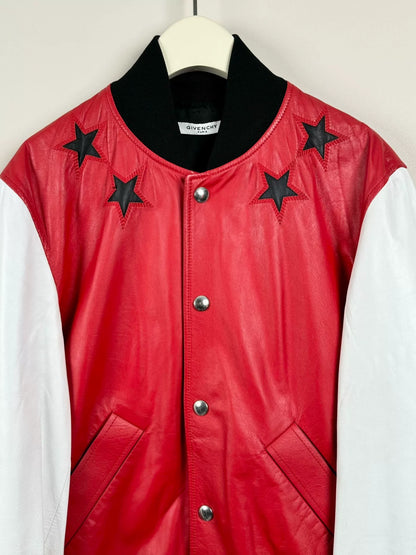 Givenchy Red Star Baseball Jacket