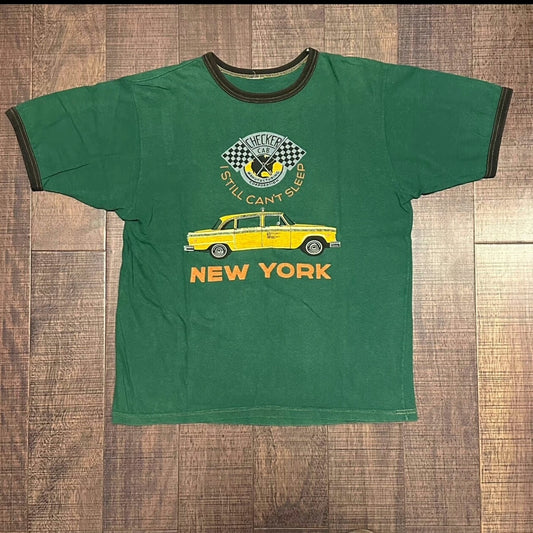 Green Graphic Short Sleeve T-Shirt