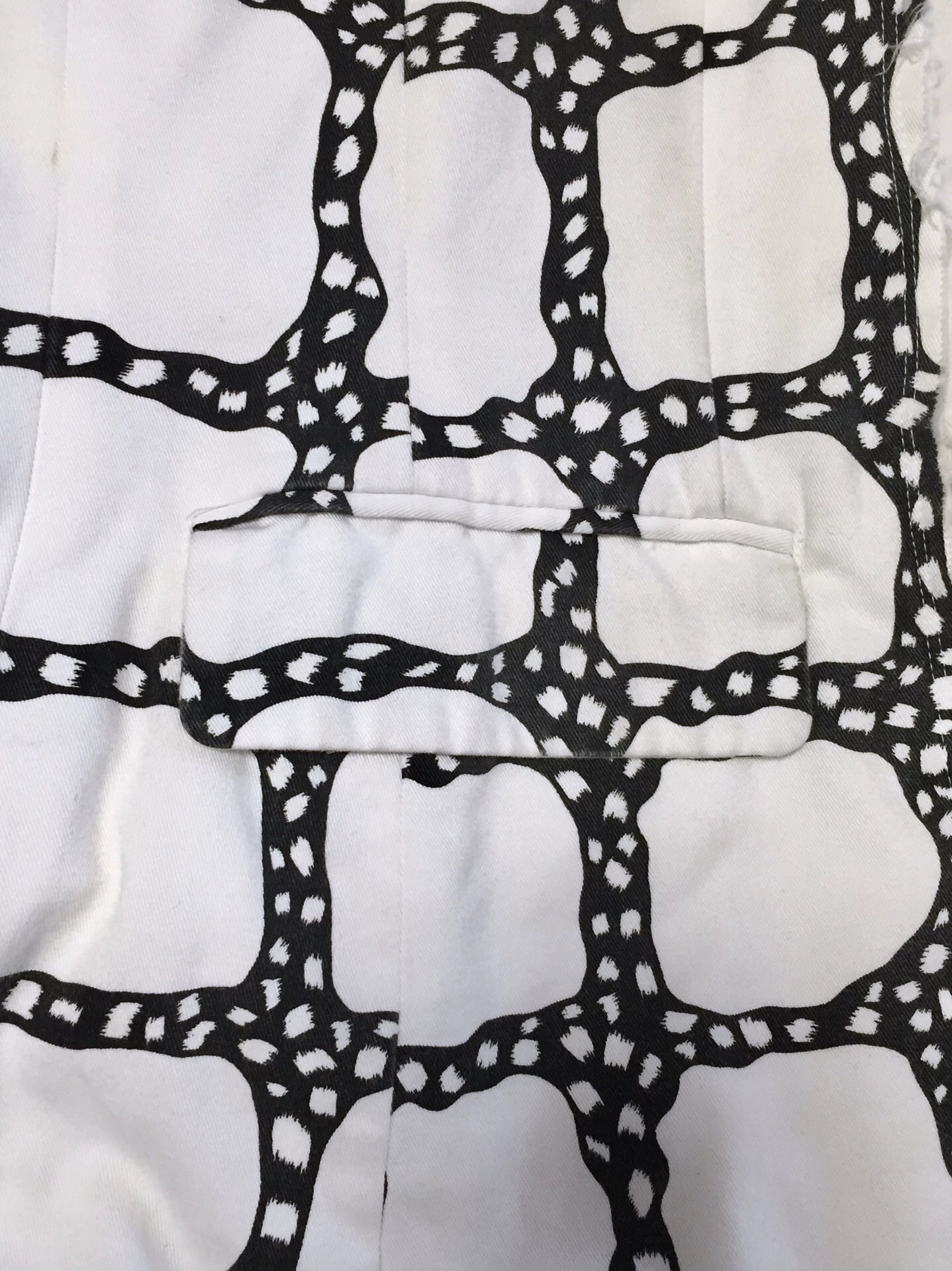 Comme des Garcons CDG Distressed Print Tuxedo