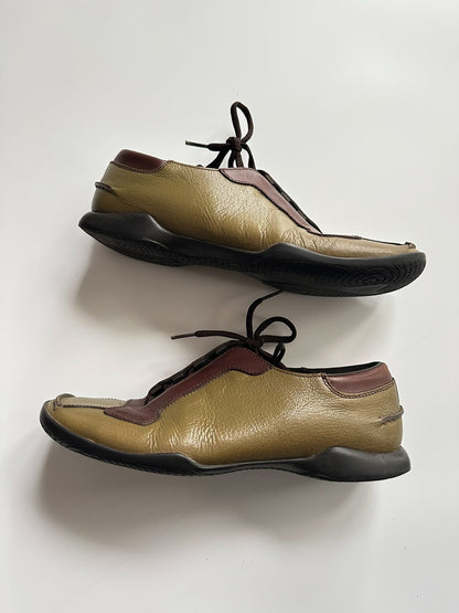 PRADA Leather Sport Sneakers Size 8