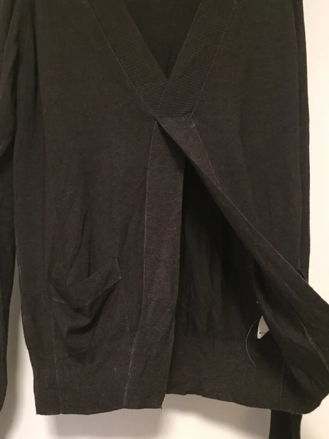 Saint Laurent Yves Old Logo Cashmere Cardigan