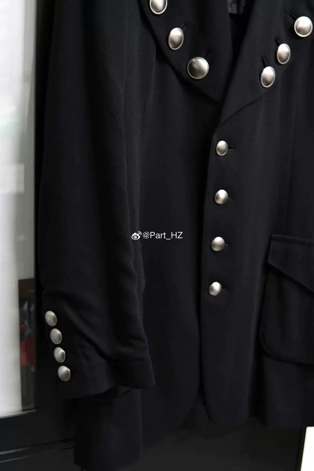 Yohji Yamamoto S/S 2022 Silver Button Jacket
