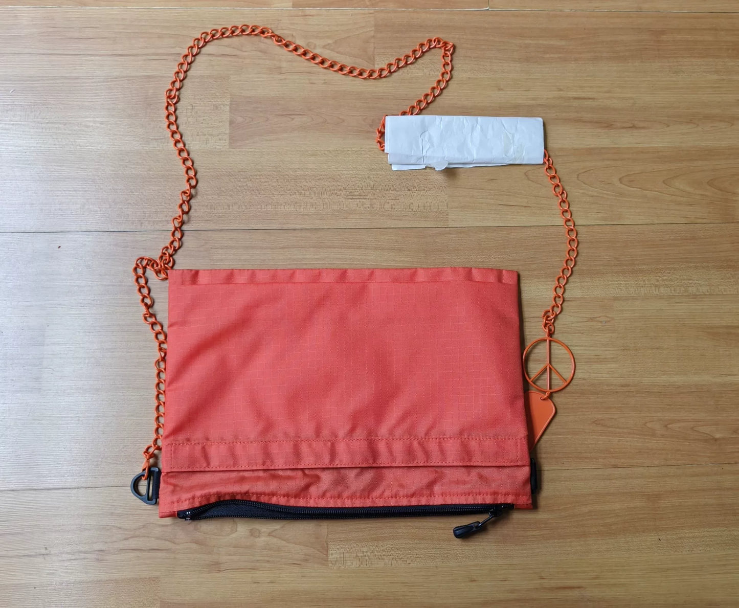 kapital outdoor shoulder bag with chain