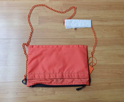 kapital outdoor shoulder bag with chain