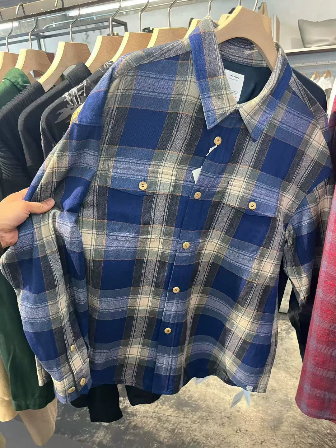 visvim 25AW LUMBER CHECK L/S Shirt