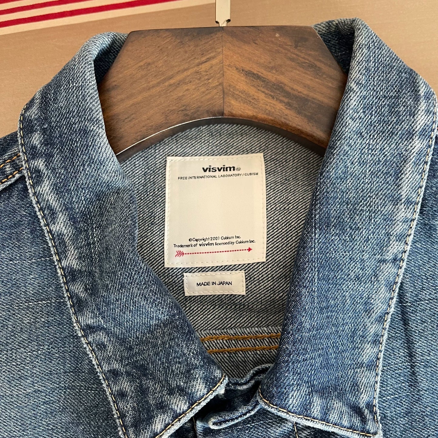 Visvim SS 101 Washed Denim Jacket