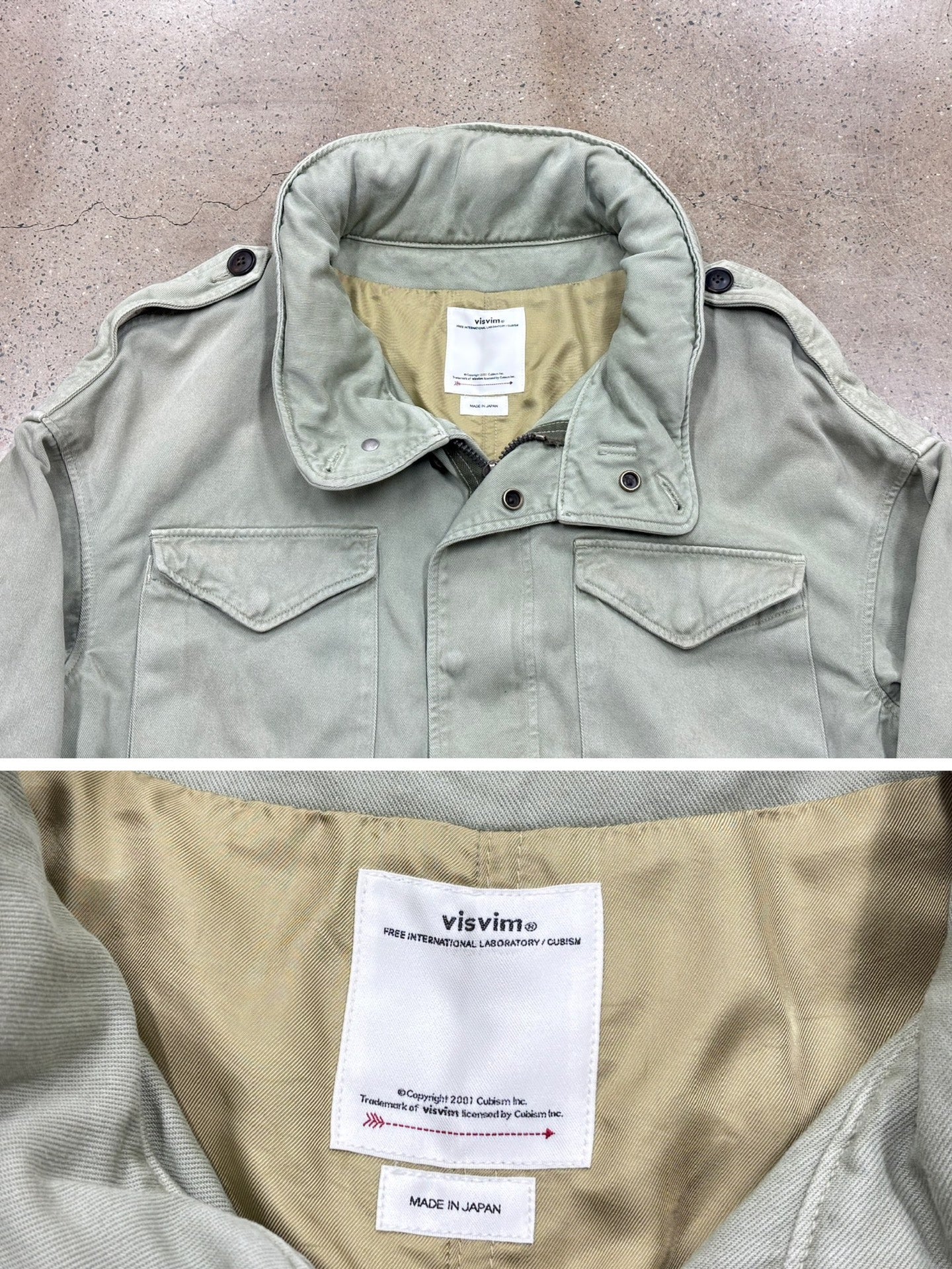 Visvim 23ss Bickle M65 Jacket