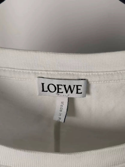 Loewe Embroidered Logo Short Sleeve Shirt