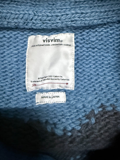 VISVIM SELMER Long Cardigan (Uneven Dye)