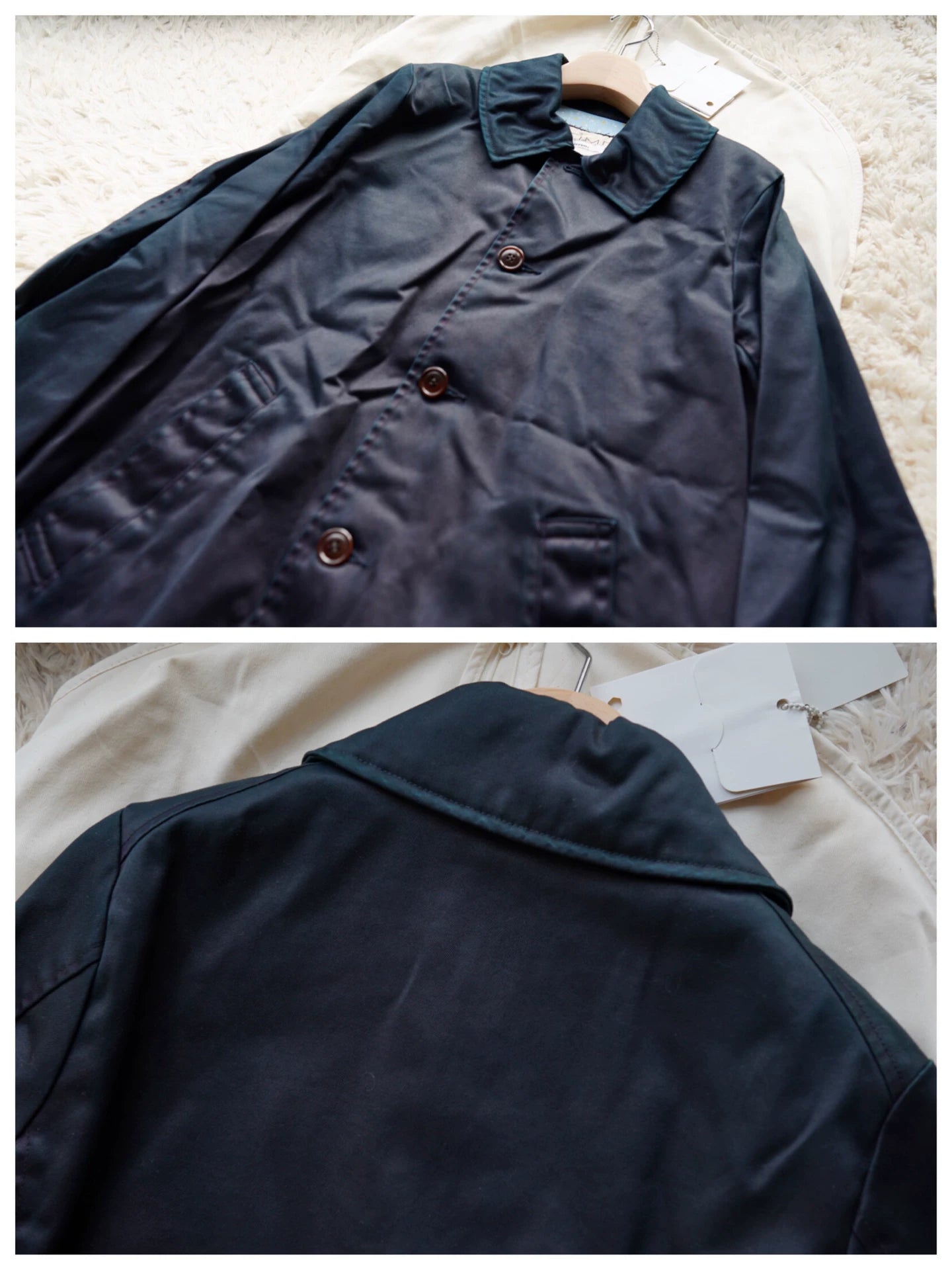 visvim Herge Coat Indigo Overdye Isetan Limited
