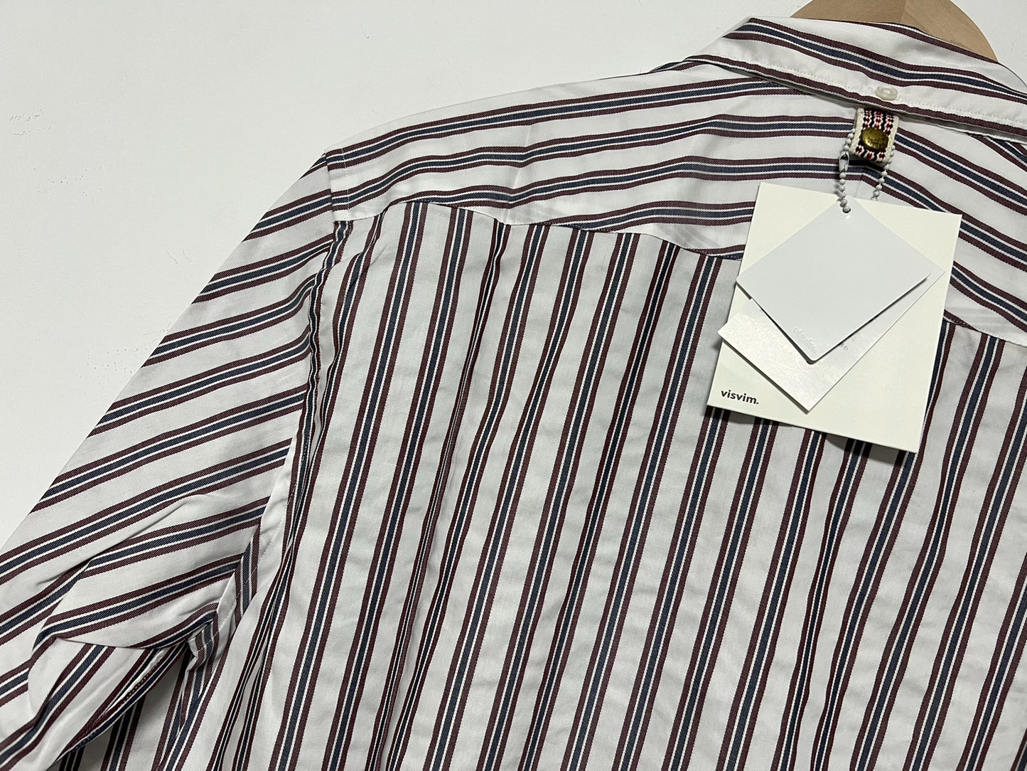 visvim v+v b.d Striped Shirt