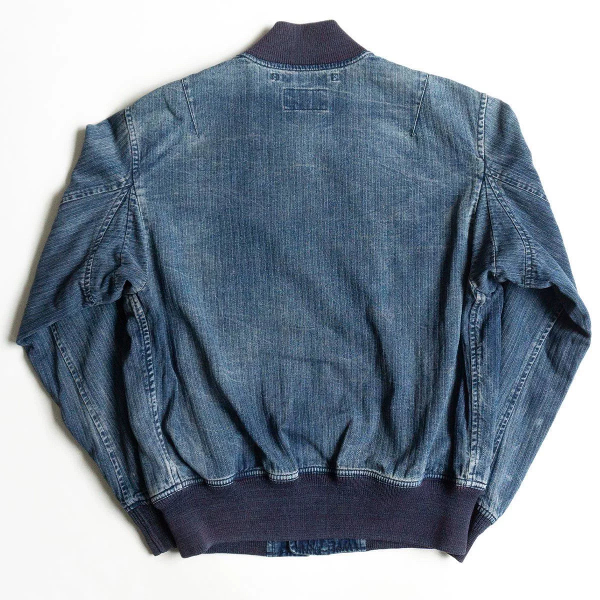 RRL Cotton Leather Patch Jacket