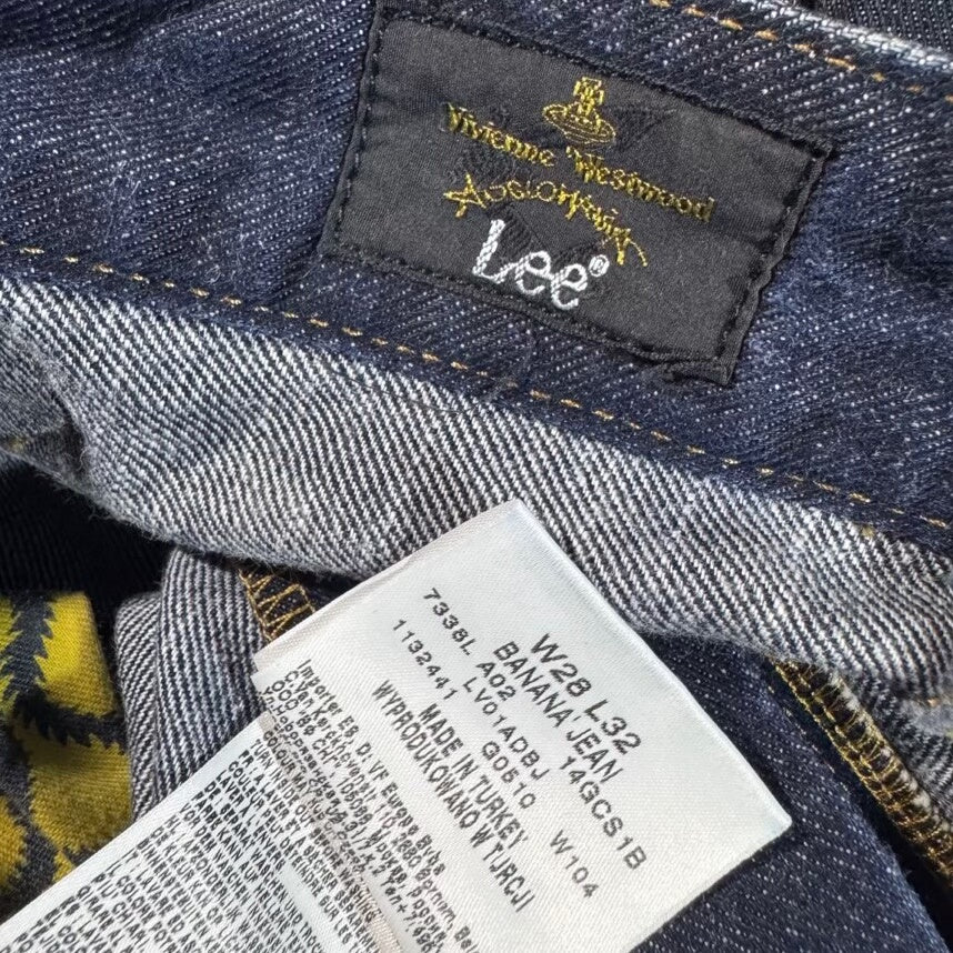 Vivienne Westwood x Lee Raw Curved Jeans
