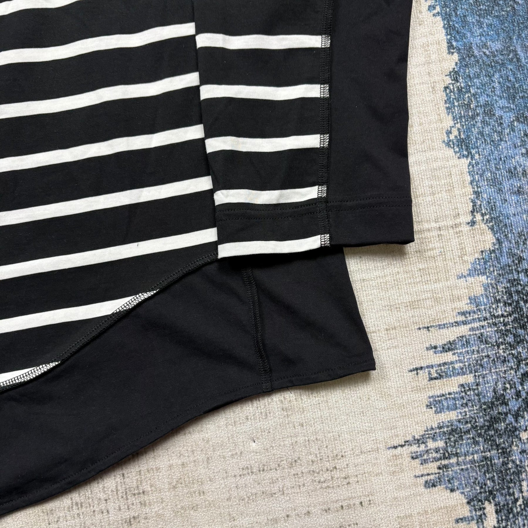 N.HOOLYWOOD Striped Long Sleeve T-Shirt