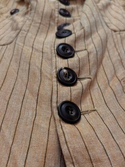 John Alexander Skelton Antique Linen Jacket