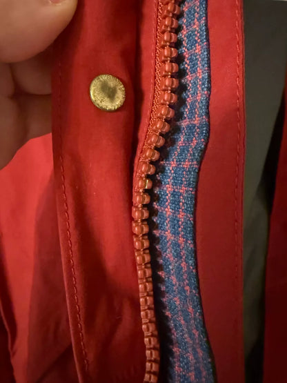 Visvim Gore-Tex Red Hooded Jacket