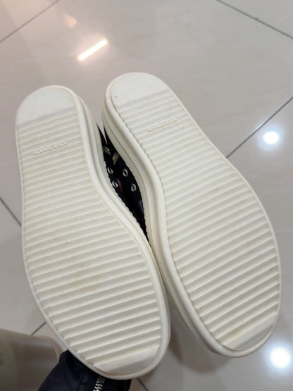 Rick Owens High-Top Canvas Sneakers