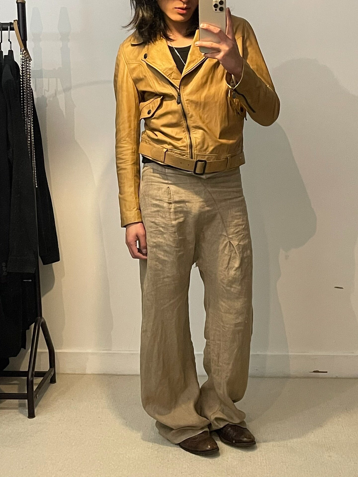 Bottega Veneta Biker Leather Jacket