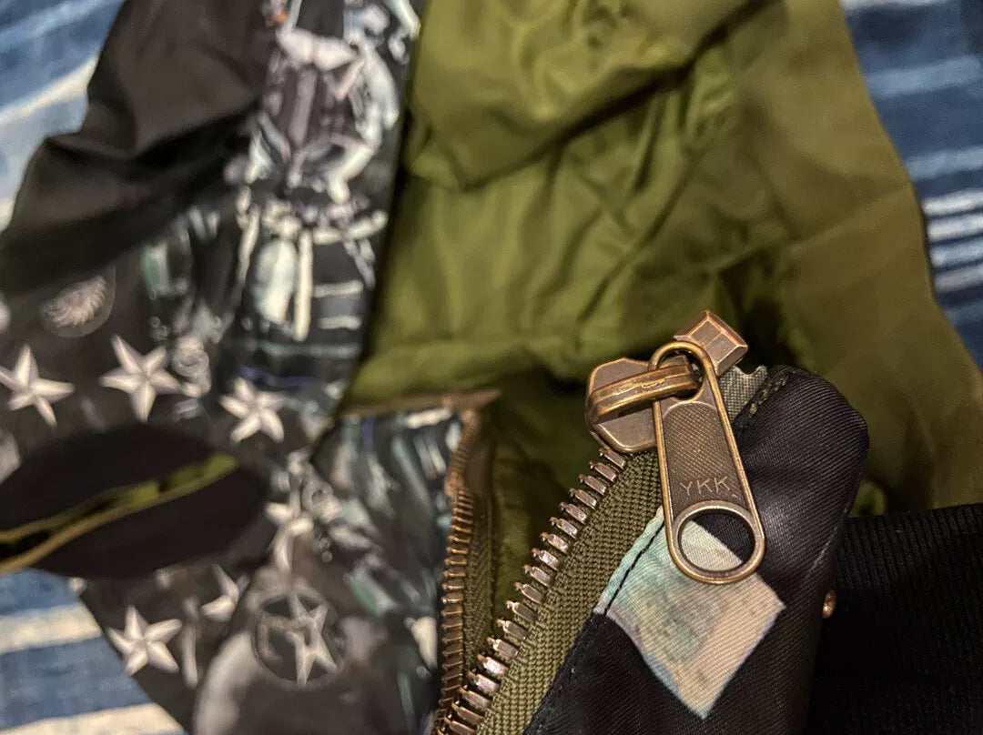 givenchy bomber jacket with aviation print