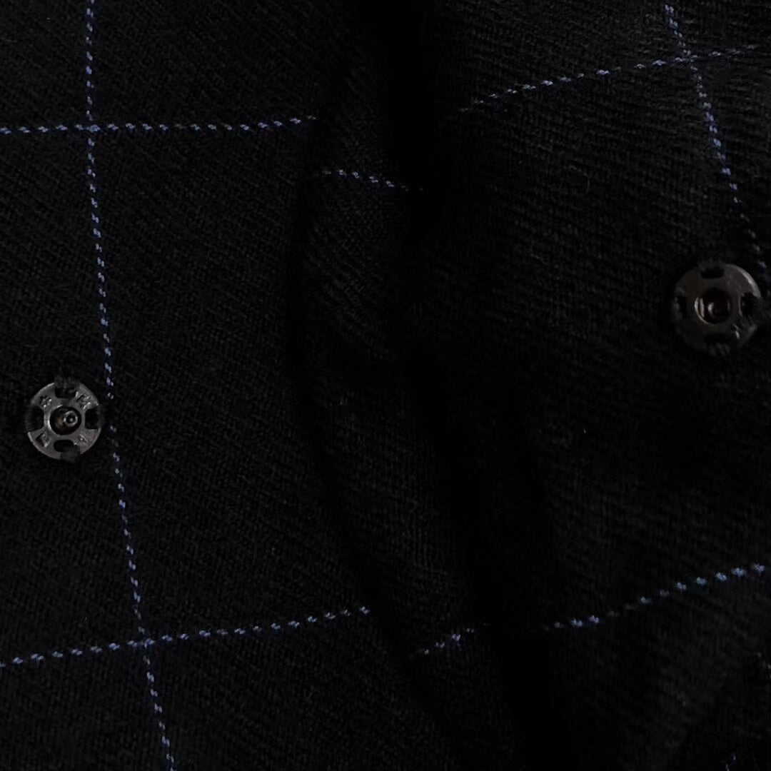 black prince of wales cashmere cap