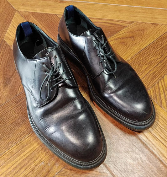 Dior Black Leather Shoes Size 40